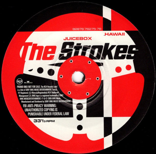The Strokes : Juicebox (7", Single, Promo)