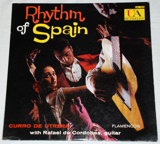 Curro de Utrera : Rhythm Of Spain (LP, Album, Mono)