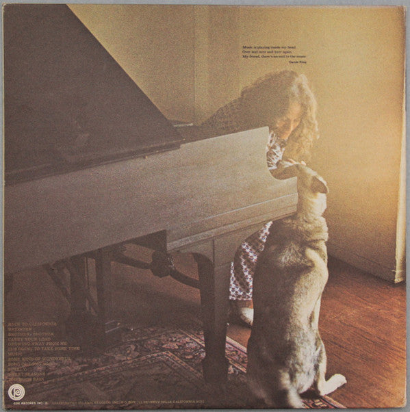Carole King : Music (LP, Album, San)