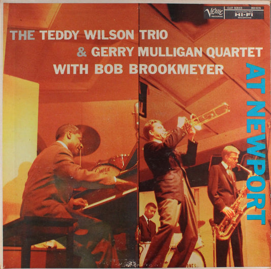 The Teddy Wilson Trio* & Gerry Mulligan Quartet With Bob Brookmeyer : At Newport (LP, Album, Mono)