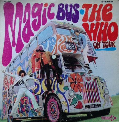 The Who : Magic Bus (LP, Album, Comp, RE, RP, Glo)