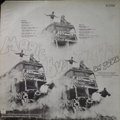 The Who : Magic Bus (LP, Album, Comp, RE, RP, Glo)