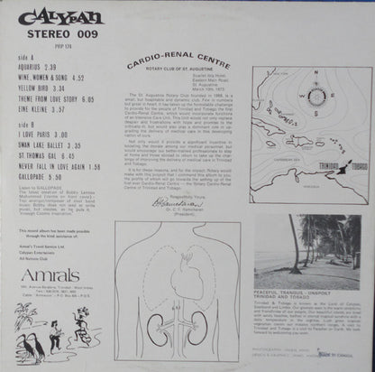 Trinidad Cavaliers Steel Orchestra* : Amral's Trinidad Cavaliers (LP, Album)
