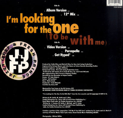 DJ Jazzy Jeff & The Fresh Prince : I'm Looking For The One (To Be With Me) (12")