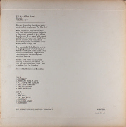 Muller Jordan Herrick Inc.* : The Other Eye (LP, Album, Mono)