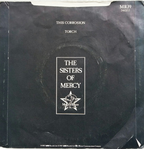 The Sisters Of Mercy : This Corrosion (7", Single, Gre)