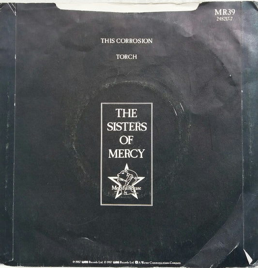 The Sisters Of Mercy : This Corrosion (7", Single, Gre)