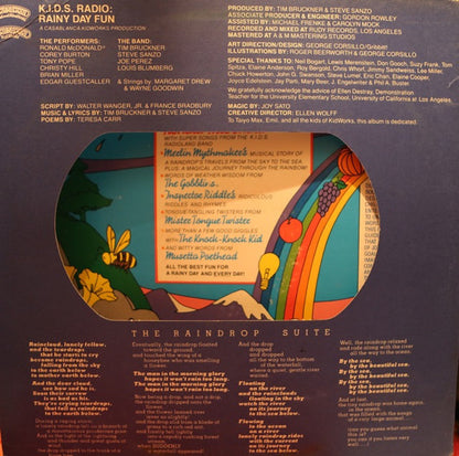 Various : K.I.D.S. Radio Rainy Day Fun (LP, Gat)