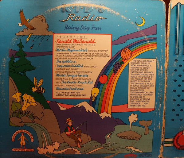 Various : K.I.D.S. Radio Rainy Day Fun (LP, Gat)