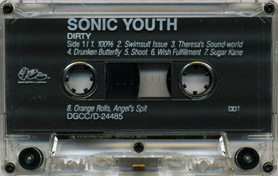 Sonic Youth : Dirty (Cass, Album, Promo)