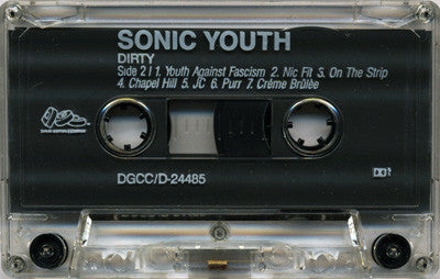 Sonic Youth : Dirty (Cass, Album, Promo)
