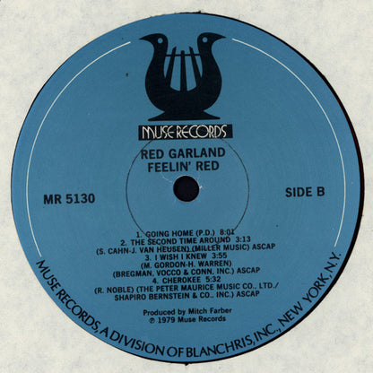 Red Garland : Feelin' Red (LP, Album)