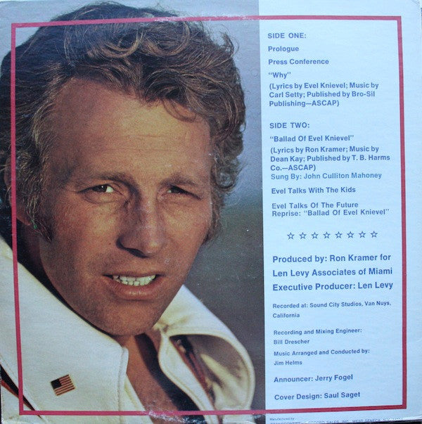 Evel Knievel : Evel Knievel (LP, Album, Gat)