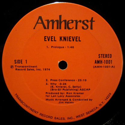 Evel Knievel : Evel Knievel (LP, Album, Gat)