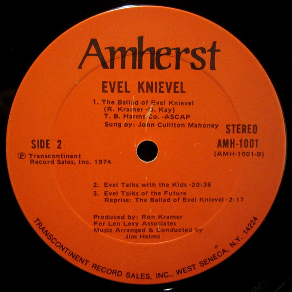 Evel Knievel : Evel Knievel (LP, Album, Gat)