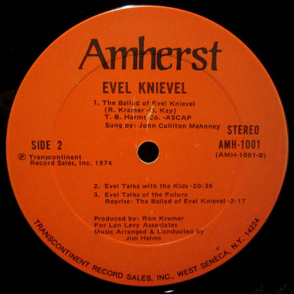 Evel Knievel : Evel Knievel (LP, Album, Gat)