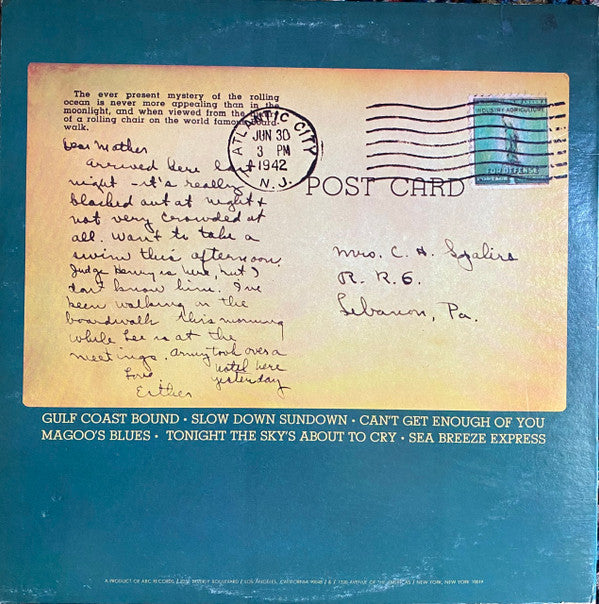 Blues Magoos : Gulf Coast Bound (LP, Album, Promo)