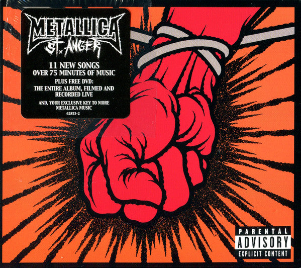 Metallica : St. Anger (CD, Album, RE + DVD, RE, NTSC)