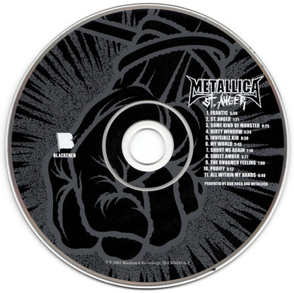 Metallica : St. Anger (CD, Album, RE + DVD, RE, NTSC)