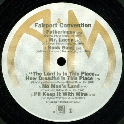Fairport Convention : Fairport Convention (LP, Album, RE, Ind)