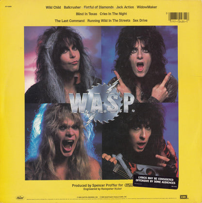 W.A.S.P. : The Last Command (LP, Album)