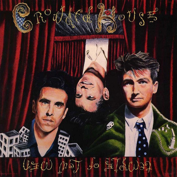 Crowded House : Temple Of Low Men (LP, Album, Club)