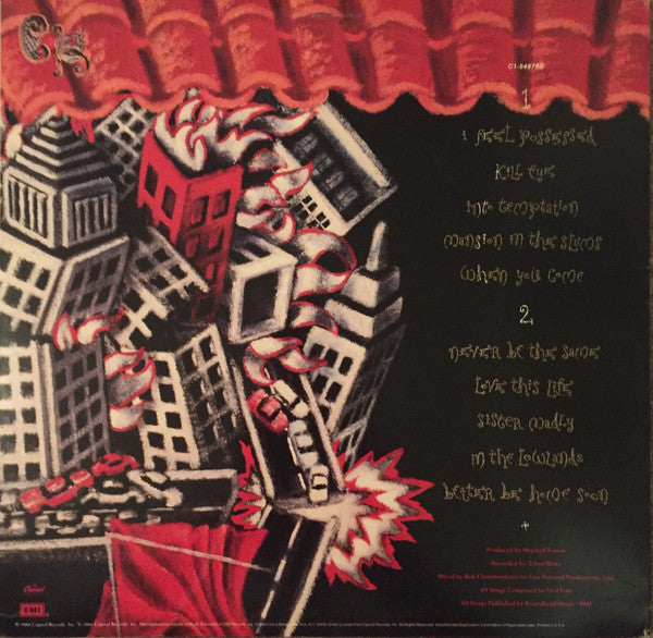 Crowded House : Temple Of Low Men (LP, Album, Club)