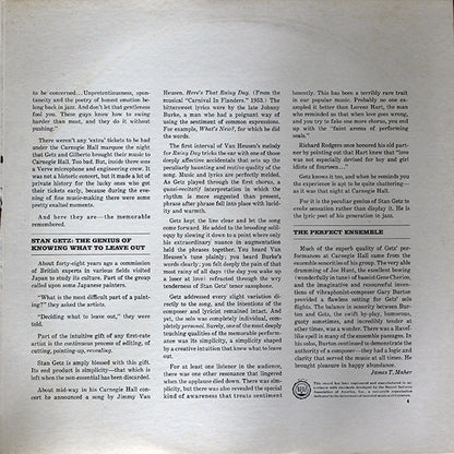 Stan Getz / João Gilberto : Getz / Gilberto #2 (LP, Album, Club, Cap)