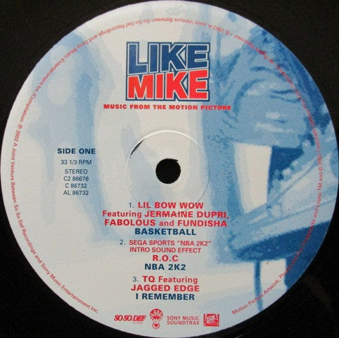 Various : Like Mike - Music From The Motion Picture (2xLP, Album, Comp)