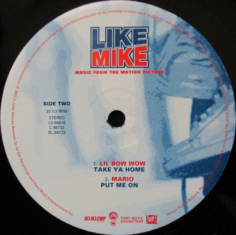 Various : Like Mike - Music From The Motion Picture (2xLP, Album, Comp)