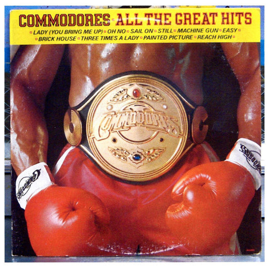 Commodores : All The Great Hits (LP, Comp, Club, Pit)