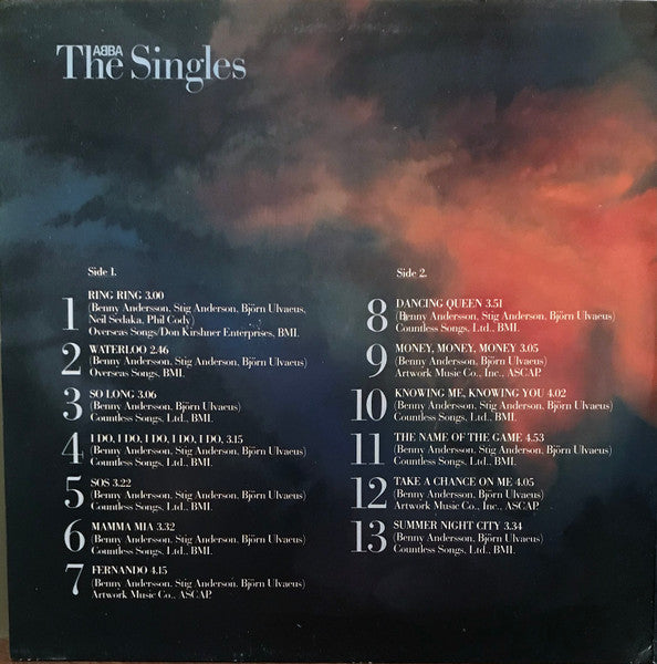ABBA : The Singles  / The First Ten Years (2xLP, Comp, Club)