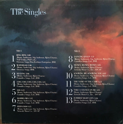 ABBA : The Singles  / The First Ten Years (2xLP, Comp, Club)