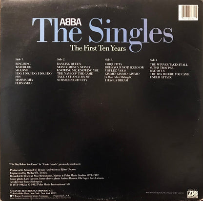 ABBA : The Singles  / The First Ten Years (2xLP, Comp, Club)