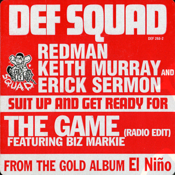 Def Squad : Countdown / The Game (12", Promo)