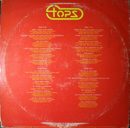 The Four Tops* : The Best Of The Four Tops (2xLP, Comp, Ind)