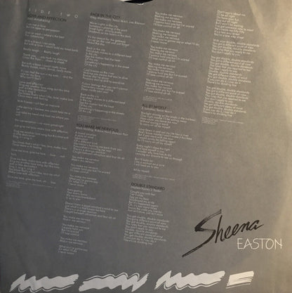 Sheena Easton : A Private Heaven (LP, Album, Club, RCA)