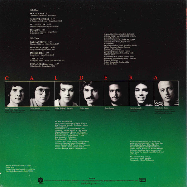 Caldera (2) : Sky Islands (LP, Album, Win)