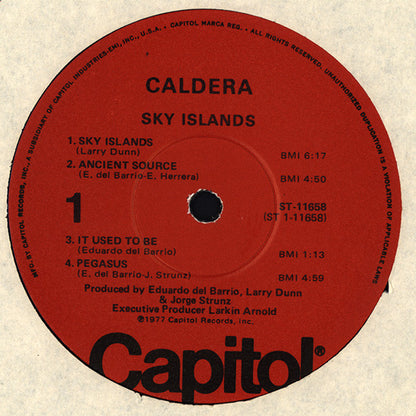 Caldera (2) : Sky Islands (LP, Album, Win)