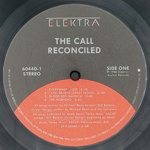 The Call : Reconciled (LP, Album, AR )
