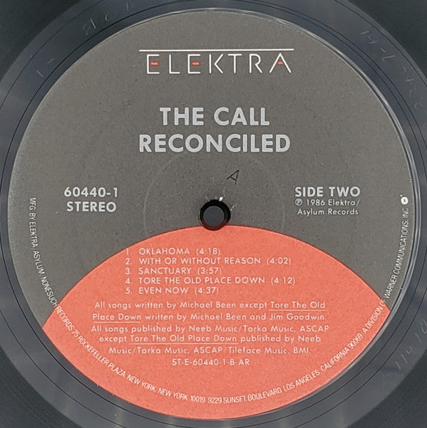 The Call : Reconciled (LP, Album, AR )