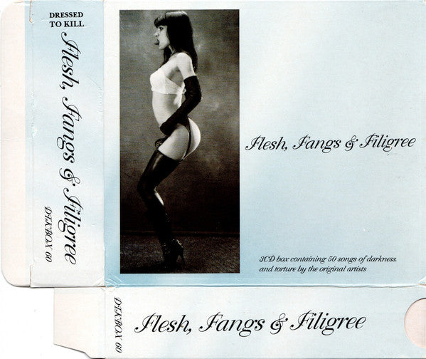 Various : Flesh, Fangs & Filigree (3xCD, Comp + Box, Comp)