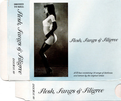 Various : Flesh, Fangs & Filigree (3xCD, Comp + Box, Comp)