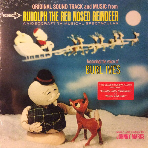 Burl Ives : Original Sound Track And Music From Rudolph The Red Nosed Reindeer (LP, Album, RE, 180)