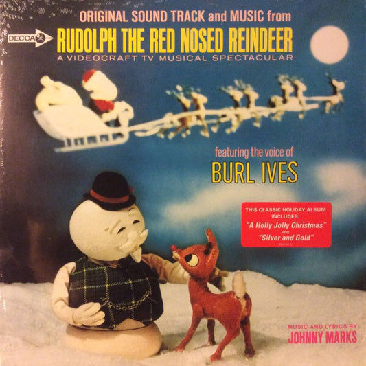 Burl Ives : Original Sound Track And Music From Rudolph The Red Nosed Reindeer (LP, Album, RE, 180)