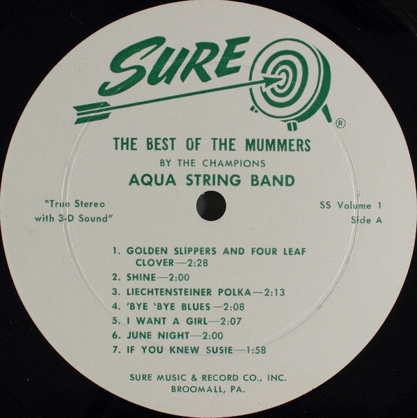 Aqua String Band : Best Of The Mummers (LP)
