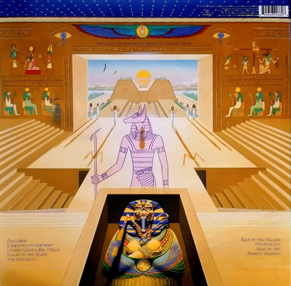 Iron Maiden : Powerslave (LP, Album, RE)