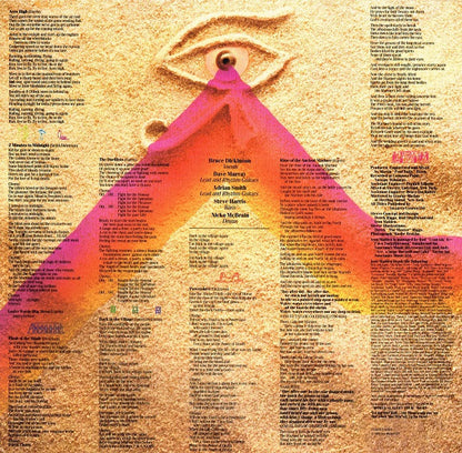 Iron Maiden : Powerslave (LP, Album, RE)