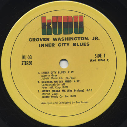 Grover Washington, Jr. : Inner City Blues (LP, Album, Pit)