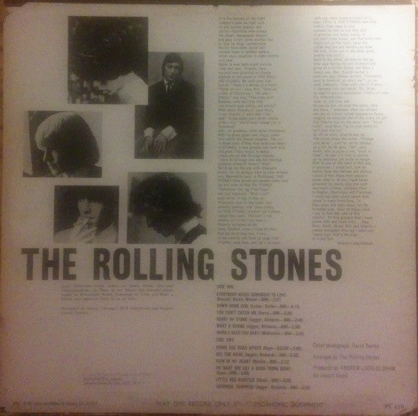 The Rolling Stones : The Rolling Stones, Now! (LP, Album, All)